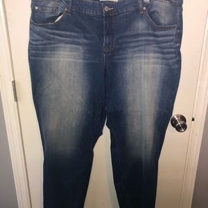 Torrid Blue boyfriend jeans